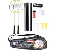 Kit da gioco Badminton con Racchette, Rete e Volani