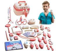 Kit da gioco del dottore - Set da dottore per bambini, Set da dottore per bambini | Set da gioco con valigetta, Set da gioco con dottore per bambini, Dottore finto, multifunzionale, con luci e suoni p
