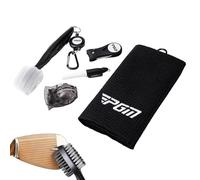 Kit da golf da uomo - Set da golf multifunzionale portatile, strumento di riparazione divot, kit di pulizia per golf, spazzola per la pulizia del club, per marito, uomini, uso esterno