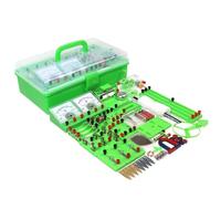 Kit Da Laboratorio For Elettromagnetismo Con Scatola For Esperimenti