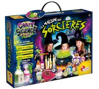 Lisciani - CRAZY SCIENCE - La casa delle streghe - Kit di esperienze magiche per bambini dai 7 anni - Laboratorio di Magia - Creazione pozioni magiche fosforescenti - Accessori inclusi