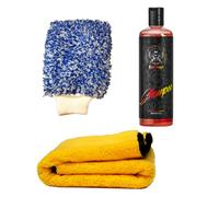 Kit Da Lavaggio Badboys Shampoo+Guanto Microfibra+Microfibra XXL Miracle