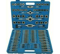 KIT da Lavoro Filiera 110 Pezzi Set Filiere Per Filettatura Completo Di Maschi