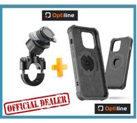 KIT DA MOTO/SCOOTER OPTILINE DA MANUBRIO COVER IPHONE 14 PRO + SUPPORTO
