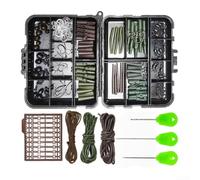 Kit da pesca alla carpa a 94 componenti con elementi in PE progettato per resistenza e funzionalità in condizioni d'acqua dolce