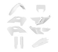 Polisport Off Road Full Husqvarna Te/fe 24 Plastics Kit Bianco