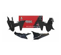 Kit Da Plastica RACETECH (5 Pz) -nero / Nero per Moto Ricambi Accessori
