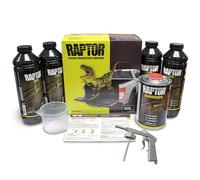 Kit Da Raptor Nero 4 Bottiglie, Indurente E Pistola Incluso UPOL