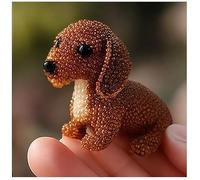 Kit da ricamo con perline 3D per cani, adatto ai principianti, kit da ricamo per cani con perline fatte a mano, decorazione unica fai da te con animali con perline, perline uniche per uomini, donne