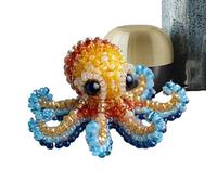 Kit da ricamo con perline 3D - Set completo di perline colorate, motivo tela, aghi da cucito, pacchetto di filati, forniture creative fai da te istruzioni dettagliate | Arte e Am