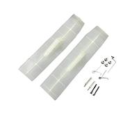 Kit da sci da neve RC fai-da-te in nylon bianco da 1 paio for aerei R/C di dimensioni .40 o .60 o più grandi