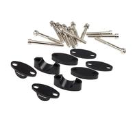 Kit Da Spessori Per Manubrio RFX Race 22,2 MM (Nero) Universale