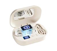 Kit da viaggio per custodia per lenti a contatto, pulitore ad ultrasuoni portatile elettrico per la casa, custodia per lenti a contatto , per palestra, uffici, esterni, hotel, sport, corsa,