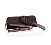 Kit da viaggio piastra per capelli e spazzola Plum and Go