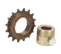 Kit d'adaptateur de roue Libres, roue Libres 16T avec remplacement 20 mm, kit d'adaptateur de volant d'inertie en fer léger et facile à installer pour tricycles électriques, motos