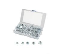 Kit Dadi a T 105pz Acciaio Zincato M4-M10 per e per mobili - Inserti Filettati 4 per punte Resistenza per Bricolage