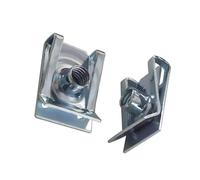 Kit dadi a U da 10 pezzi M4 M5 M6 M8 clip filettate for moto ATV Scooter(M5)