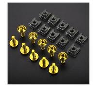 Kit Dadi Carenatura Motociclo Kit Clip Fissaggio Carrozzeria Vite Dadi Auto Per Suzuki Per Burgman 650 400 125 200 AN650 AN400 AN125 AN200 Kit bulloni carenatura(GOLD-10PCS)