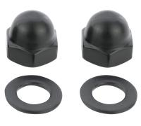 Kit dadi copri specchietto nero opaco 82-Up