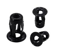 Kit dadi di serraggio, dadi rivettati, bulloni a forma di petalo, viti di espansione M4 M5 M6 M8, 20/30/50 pezzi(Nut Only(Black),M6x20(20Pcs))