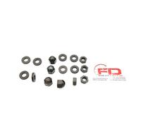 KIT DADI E RONDELLE PER FISSAGGIO PRIGIONIERI TESTATA FIAT500 126 COME ORIGINALI