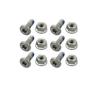Kit dadi e viti per corona RFX Race M8 x 25 mm - 6 pezzi