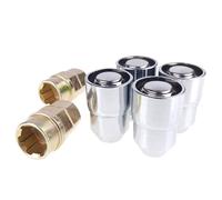 Kit dadi ruota blocchetto cerchio M12x1,5 fascia conica per Mazda Honda Kia C...
