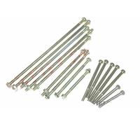 Kit Dado Bullonette Carter Completo Per Royal Enfield Classic In Acciaio