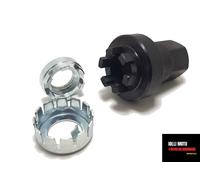 KIT DADO E SCODELLINO DI SICUREZZA CON ESTRATTORE FRIZIONE VESPA PX SUPER SPRINT