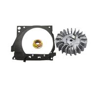 Kit dado vite conduttore aria volano adatto for motosega 362 365 371 372#537051605 Parti di ricambio Fly