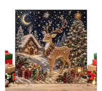 Kit d'Arte con Perle Natalizie Decorazioni Pittura Casa Per Le Feste