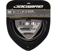 Kit de cables de cambio/marcha sellados Jagwire Elite (1 cable) - Negro Stealth