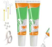 Kit de reparación de lechada blanca impermeable, lápiz para lechada de azulejos de ducha, sellador para ventanas, inodoros y lavabos