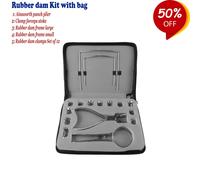 Kit de Strumenti per Diga Ainsworth Stoke Clamp Holding Forceps Dental Endo Lab