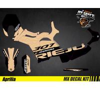 Kit Decal Moto Mx Grafx Per RIEJU AVENTURA RALLY 307 Desert