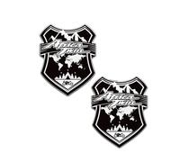 Kit Decalcomanie Adesivi Per Serbatoio Parabrezza Paramani Per CRF1100 CRF 1100 L Per Africa Twin Protezione Per Africa Twin Adventure SPORT Gas Tank Traction Serbatoio Adesivo
