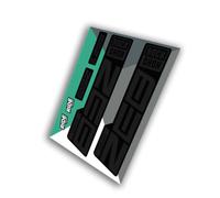Kit decalcomanie RockShox Zeb Ultimate - Stealth Black 2021 | Decalcomanie Ride UK (laminato lucido)