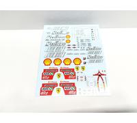 Kit Decals Marlboro Ferrari F2007 Formula 1 Raikkonen e Massa - scala 1/18