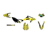 KIT DECO MOTO ENDURO ADATTABILE BETA RR 50 DAL 2011 AL 2020 STAR GIALLO
