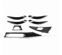 Kit Decorativo Per Cruscotto Interno Auto Console Centrale Pannello Cruscotto Per Serie 3 4 F30 F31 F34 F36 M-Sport 2012-2018 CFCKHPTHAZ(Black)