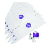 Kit decorazione a tre colori con sac a poch monouso, adattatore e beccucciCf da