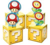 Kit Decorazione Centrotavola - 8" | Super Mario Brothers | 4 Pz.