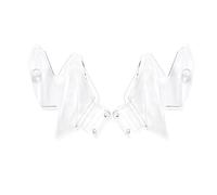 Kit Deflettori Antivento Per Moto, Parabrezza Laterale, Parabrezza, Accessori Per Parabrezza Per Benelli BJ500GS-A TRK 502 X TRK502X TRK502 Parabrezza Per Moto(CHIARO)