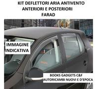 Kit Deflettori Aria Antivento Anteriore+Post. Farad per Citroen C5 5p dal 2022>