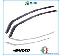KIT DEFLETTORI D'ARIA ANTITURBO FARAD ANT. PER FIAT PANDA Super Nova 3p 86->2003