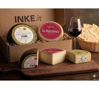 Kit Degustazione Formaggi Sardi Sa Marchesa: Fiore Sardo DOP; Sa Marchesa; Fozz'e Murta