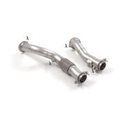 BMW Tubi sostituzione catalizzatori Gr. N inox Sinistra-Destra