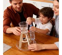 Kit Del Generatore A Ruota Ad Acqua - Progetto Di Esplorazione Riutilizzabile - Modello Di Generatore Idroelettrico Per Studenti,Per Insegnanti Bambini Studenti Ragazzi Ragazze Aula Casa Scuola