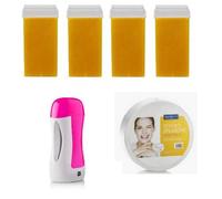 KIT DEPILAZIONE CERETTA 4 RULLI MIELE + 1 ROTOLO DEPIATORIO TNT EASY + 1 SCALDACERA RULLO