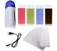 Kit Depilazione Scaldacera Scaldarullo + Strisce Depilatorie + Ricarica Ceretta